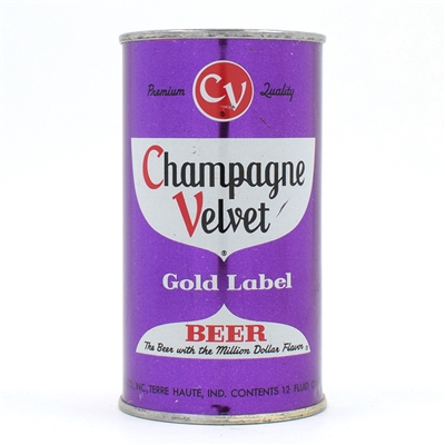 Champagne Velvet Beer Color Set Flat Top PURPLE 49-4 MINTY