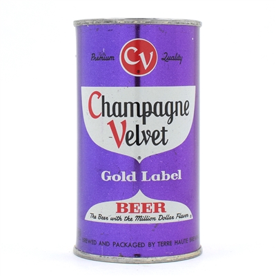 Champagne Velvet Beer Color Set Flat Top PURPLE 49-4 MINTY