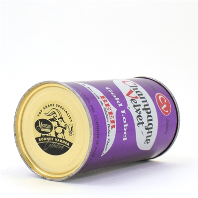 Champagne Velvet Beer Color Set Flat Top PURPLE 49-4 MINTY