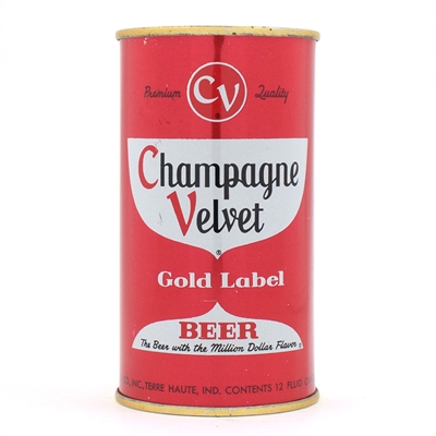 Champagne Velvet Beer Color Set Flat Top RED 49-5 MINTY