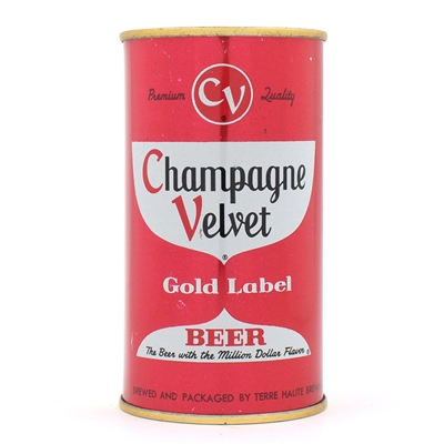 Champagne Velvet Beer Color Set Flat Top RED 49-5 MINTY