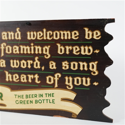 Altes Lager Wooden Advertising Sign
