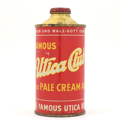 Utica Club Ale Cone Top 188-1 CLEAN