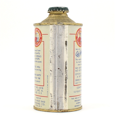 Utica Club Beer Cone Top GORGEOUS 188-4