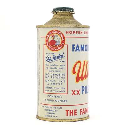 Utica Club Beer Cone Top GORGEOUS 188-4