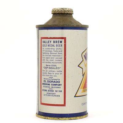 Valley Brew Beer Cone Top 188-9 SHARP