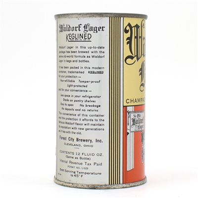 Waldorf Beer Long Opener Flat Top 144-3 USBCOI 856 EXCEPTIONAL