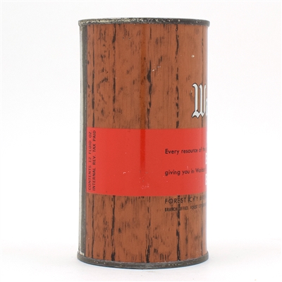 Waldorf Red Band Beer Flat Top EVERY RESOURCE 144-7 EXCEPTIONAL