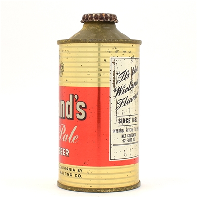 Weilands Beer Cone Top 189-13