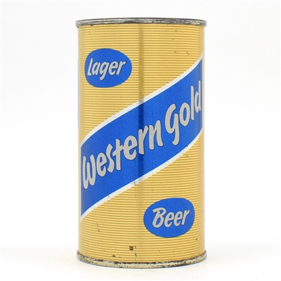 Western Gold Beer Flat Top 145-7 EXCELLENT