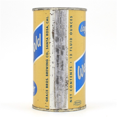 Western Gold Beer Flat Top 145-7 EXCELLENT