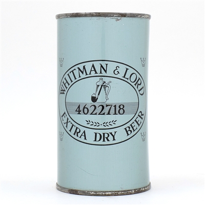 Whitman and Lord Beer Flat Top 145-19 OUTSTANDING