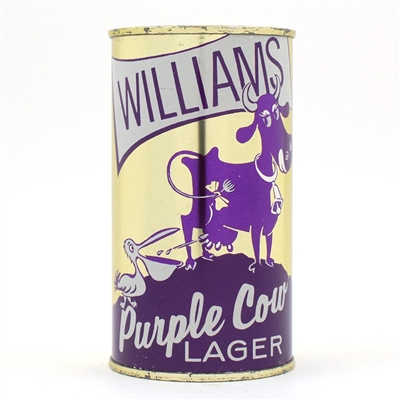 Williams Purple Cow Flat Top RARE FITZGERALD 146-6 NEAR PERFECT