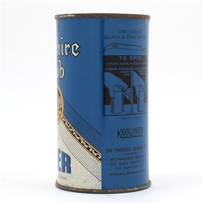 Wilshire Club Beer Instructional Flat Top 146-10 USBCOI 882 SWEET
