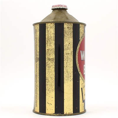 Wolfs Beer Quart Cone Top ULTRA RARE THIS CLEAN ACTUAL 221-1