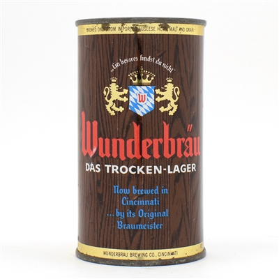 Wunderbrau Beer Flat Top 146-35 CLEAN