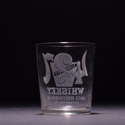427 Whiskey Pre-Prohibition Etched Shot Glass