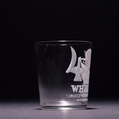 427 Whiskey Pre-Prohibition Etched Shot Glass