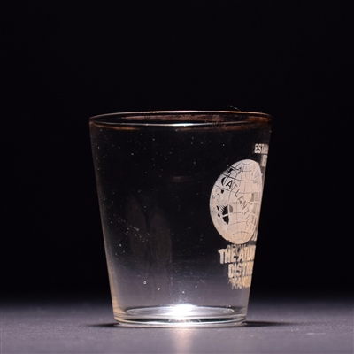 Atlantic and Pacific Distributing Co Pre-Pro Etched Shot Glass