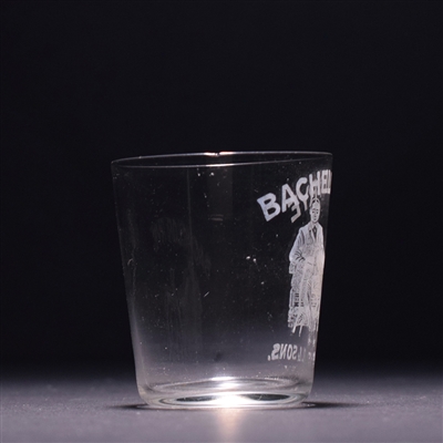 Bachelor Rye Pre-Prohibition Etched Shot Glass
