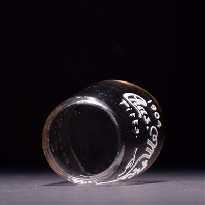 Chas McKeown Diamond Club Pre-Prohibition Hand Painted Enamel Shot Glass