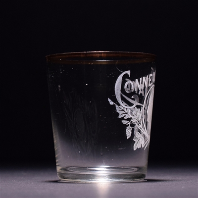 Conneaut Lake Pre-Prohibition Etched Shot Glass