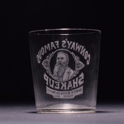 Conway's Famous Shakeup Pre-Pro Etched Glass