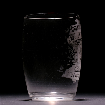 Cream City Brewing Pre-Prohibition Etched Drinking Glass