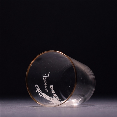 Deer Run Rye Pre-Prohibition Etched Shot Glass