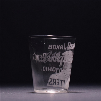 Der Wahre Jakob Bitters Pre-Pro Etched Shot Glass