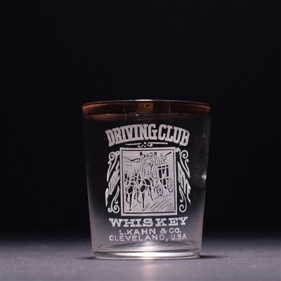 Driving Club Whiskey Pre-Pro Etched Shot Glass