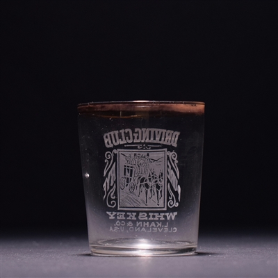 Driving Club Whiskey Pre-Pro Etched Shot Glass