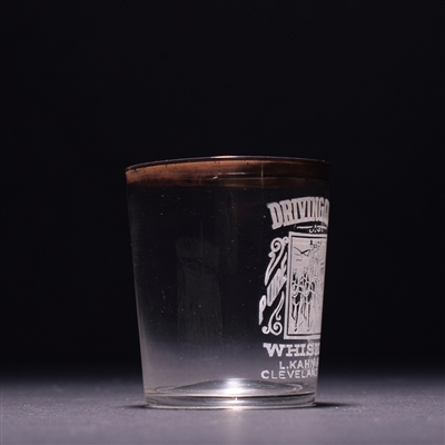 Driving Club Whiskey Pre-Pro Etched Shot Glass