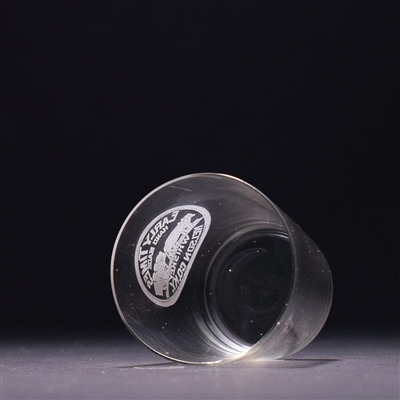 Early Times Whiskey Pre-Prohibition Etched Shot Glass
