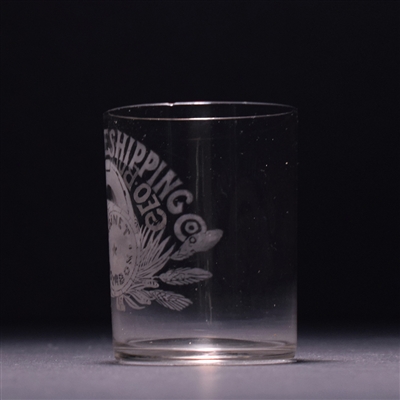 Geo Buente Shipping Co Cabinet Bourbon Pre-Pro Etched Shot Glass