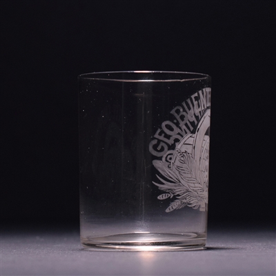 Geo Buente Shipping Co Cabinet Bourbon Pre-Pro Etched Shot Glass
