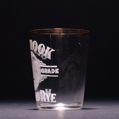 Glenbrook Rye Pre-Prohibition Etched Shot Glass