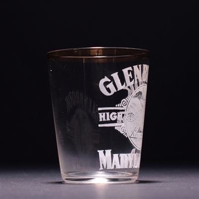 Glenbrook Rye Pre-Prohibition Etched Shot Glass
