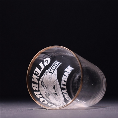 Glenbrook Rye Pre-Prohibition Etched Shot Glass