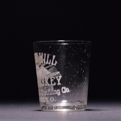 Golden Hill Rye Pre-Prohibition Etched Shot Glass