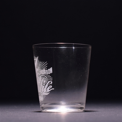 High Life Bourbon Pre-Pro Etched Shot Glass