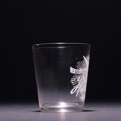 High Life Bourbon Pre-Pro Etched Shot Glass