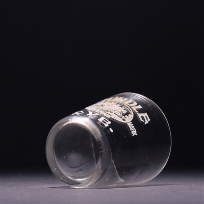 Hurdle Rye Pre-Prohibition Etched Shot Glass