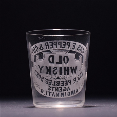 Jason Pepper Old Whisky Pre-Pro Etched Shot Glass