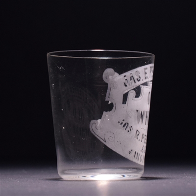 Jason Pepper Old Whisky Pre-Pro Etched Shot Glass