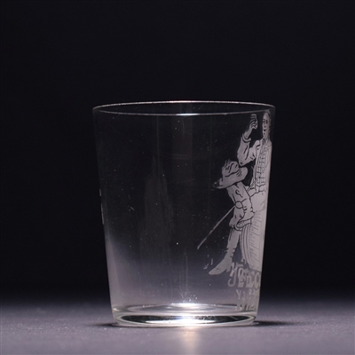 Jed Clayton Old Whiskey Pre-Pro Etched Shot Glass