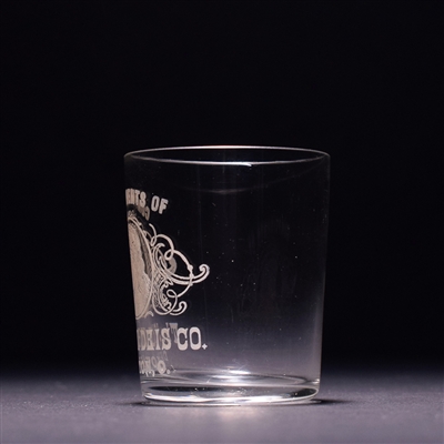 John Deis Pre-Prohibition Etched Shot Glass