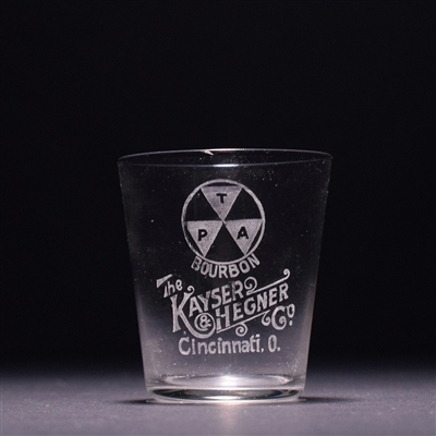 Kayser and Hegner Co Pre-Pro Etched Shot Glass