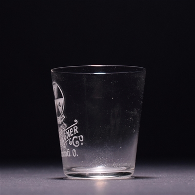Kayser and Hegner Co Pre-Pro Etched Shot Glass