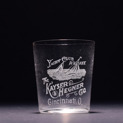 Kayser and Hegner Co Pre-Pro Etched Shot Glass